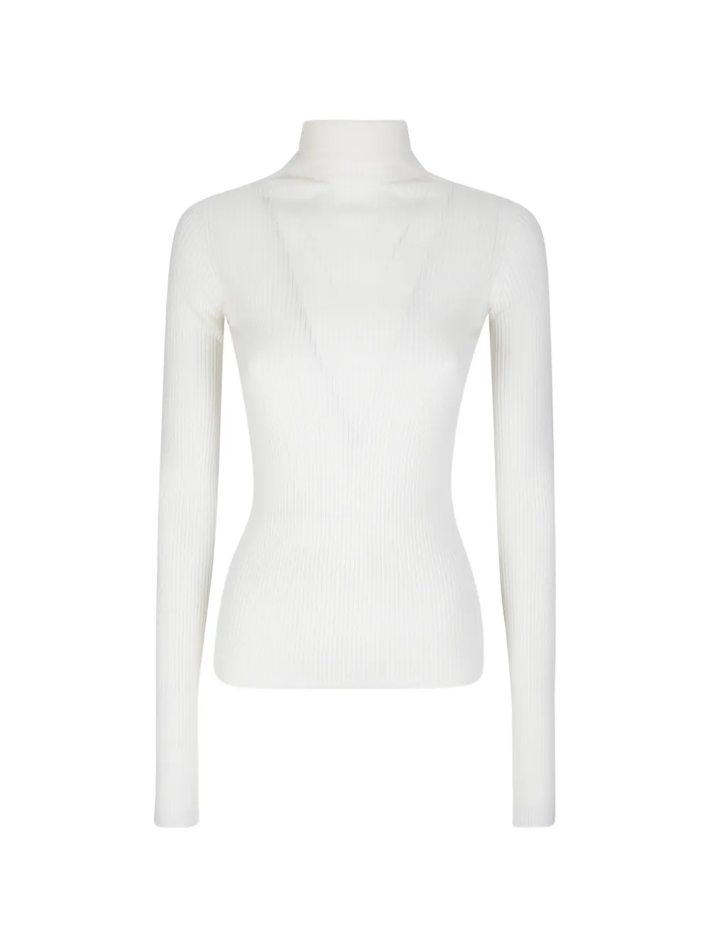 Sportmax ribbed-knit roll-neck sweater