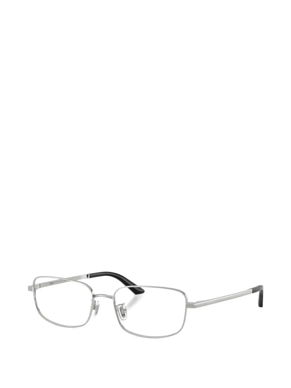Versace Eyewear Bril met rechthoekig montuur Zilver