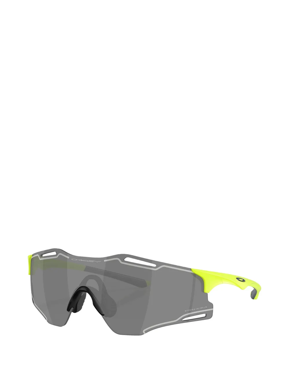 Oakley Cybr Zero geometric-frame sunglasses Grijs