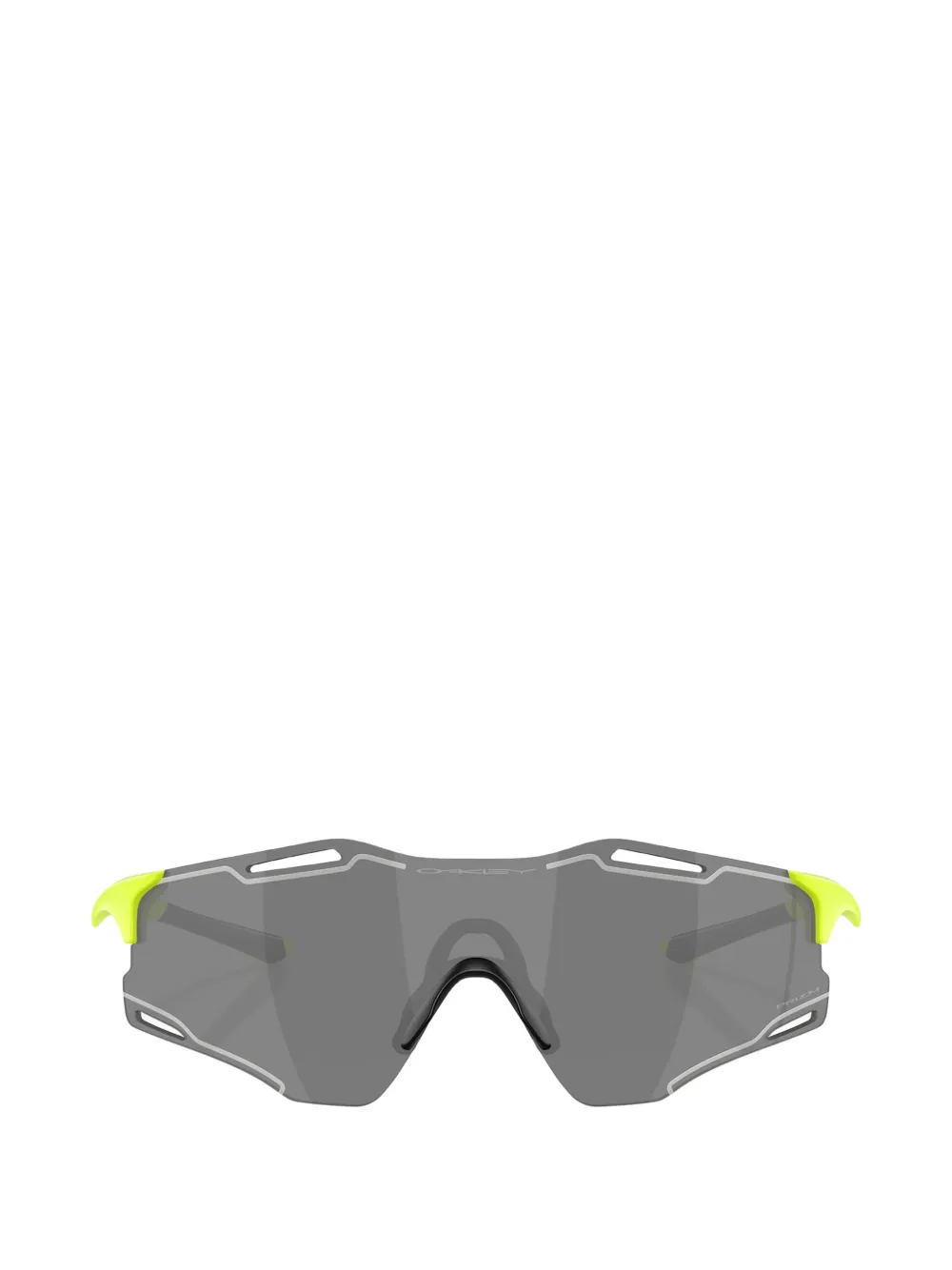 Oakley Cybr Zero geometric-frame sunglasses Grijs