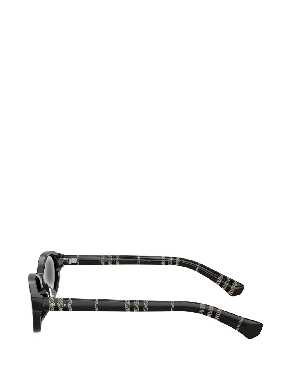 Burberry Eyewear Zonnebril met ovalen montuur Grijs