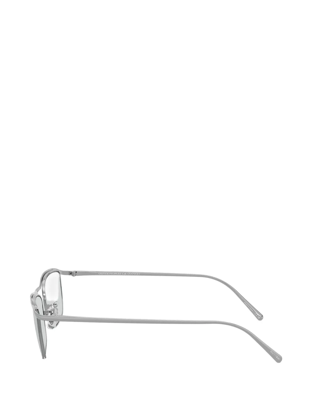 Oliver Peoples EZ-Y bril met rechthoekig montuur Zilver
