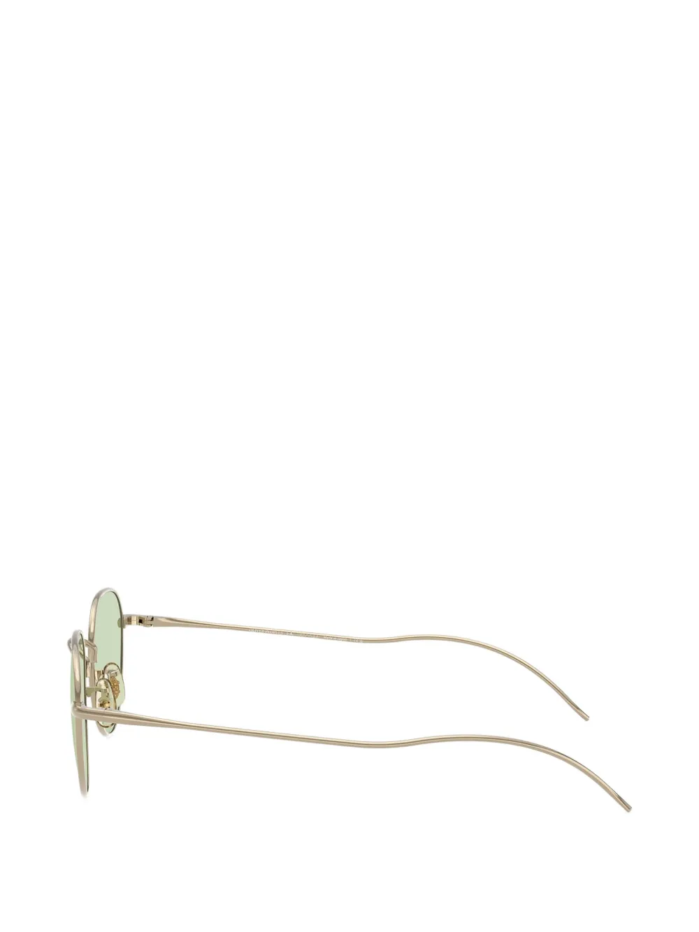 Oliver Peoples TK-16 zonnebril met rond montuur Goud