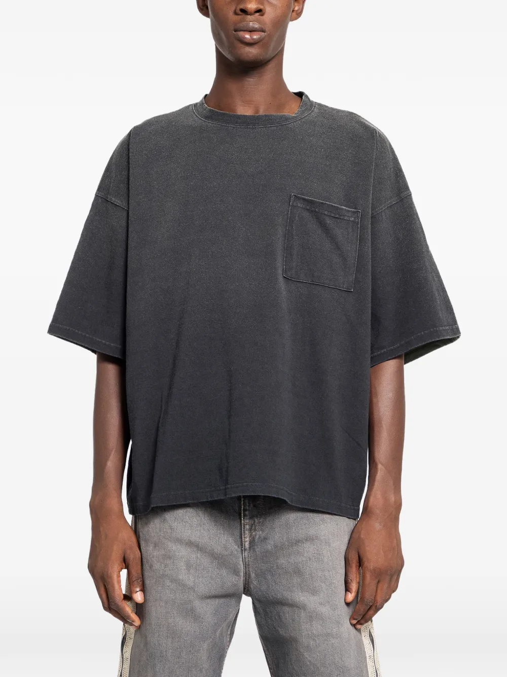 KAPITAL chest-pocket cotton T-shirt