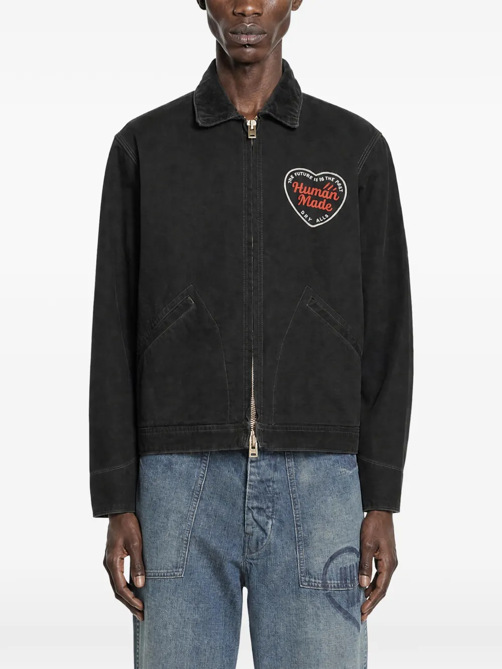 Human Made zip-up bomber jacket
