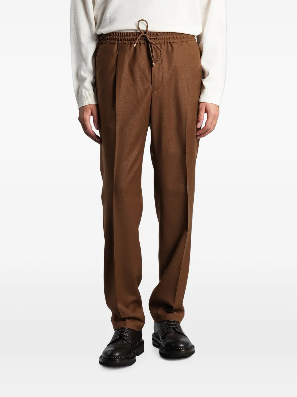 Briglia 1949 pleated drawstring trousers