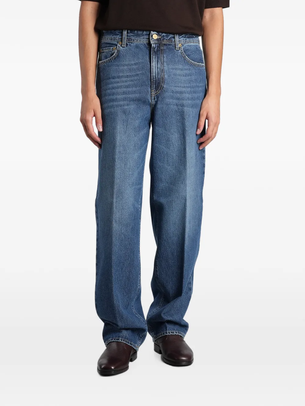 Briglia 1949 Dennis faded loose-fit jeans