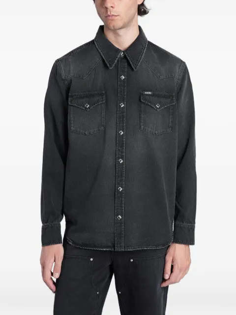 AMIRI Western denim long sleeve shirt