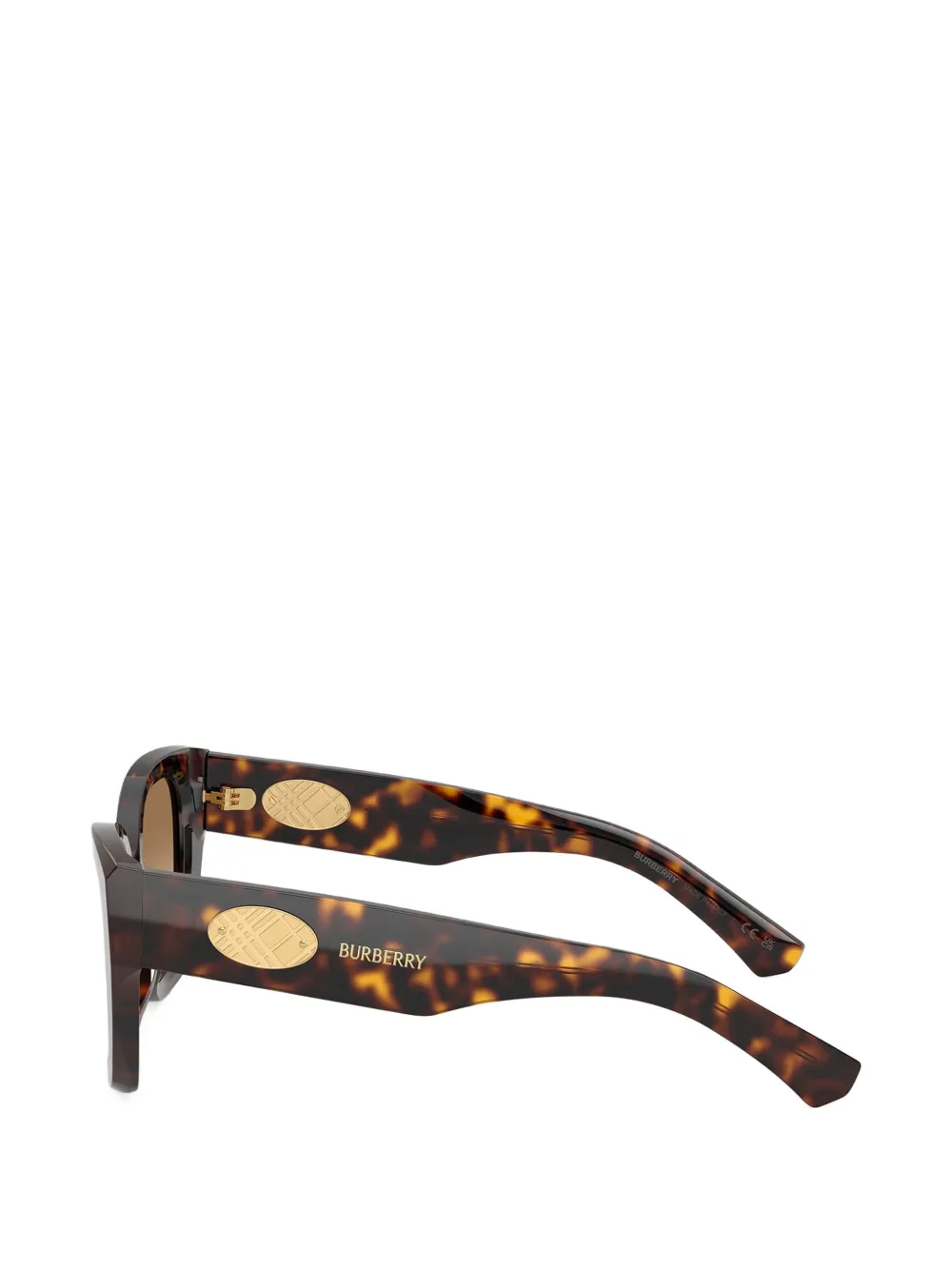 Burberry Eyewear Zonnebril met cat-eye montuur Bruin