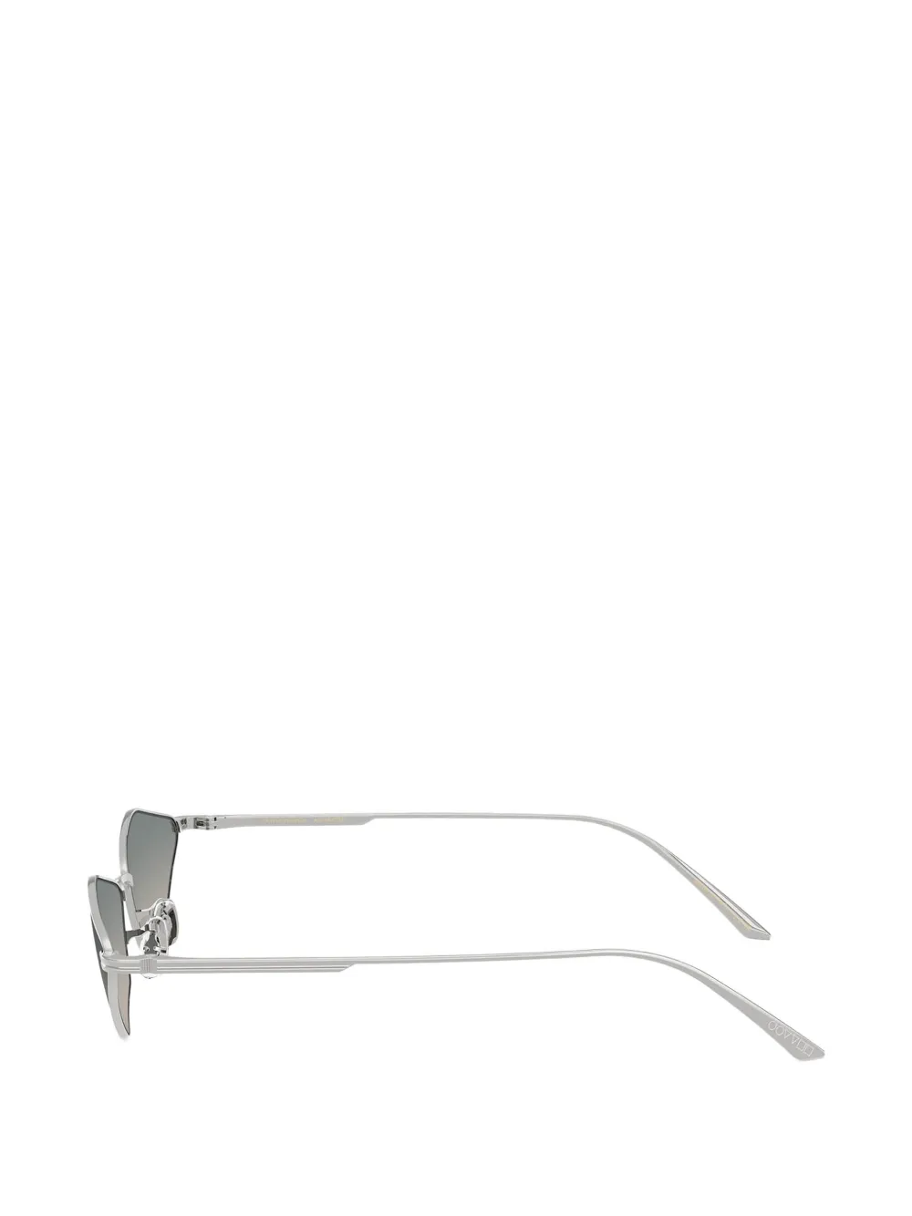 Oliver Peoples x Khaite 2001C zonnebril Zilver