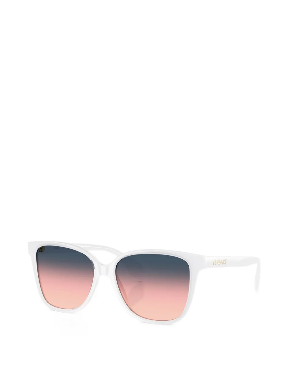 Versace Eyewear Zonnebril met vierkant montuur Wit