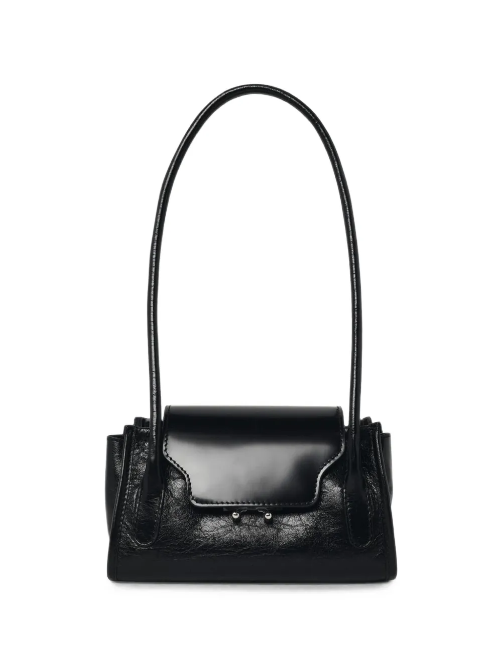 Marni black leather Trunkette bag
