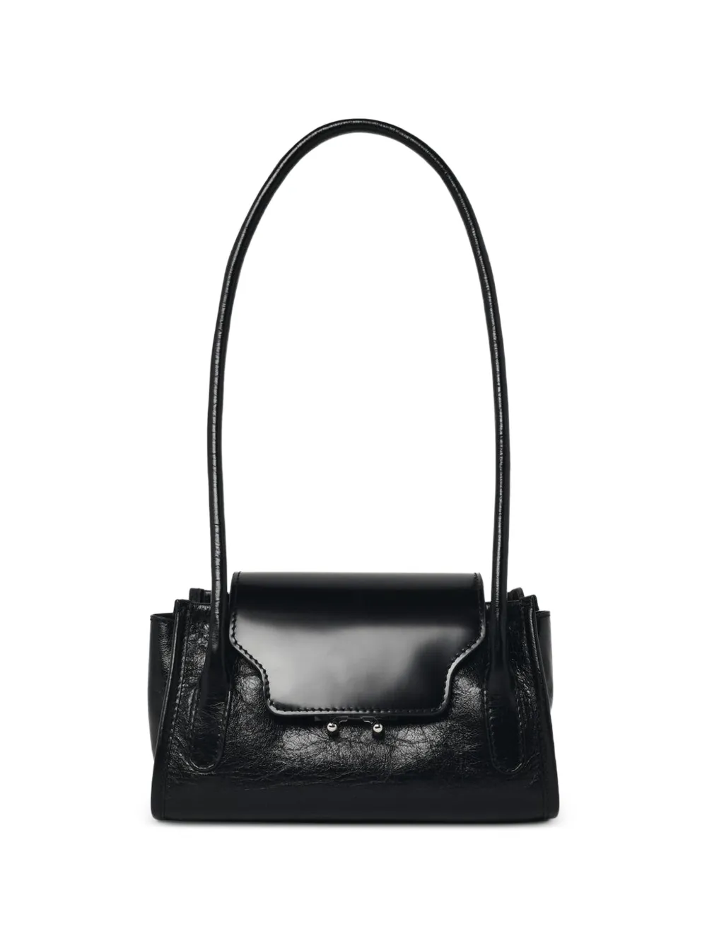 Marni black leather Trunkette bag