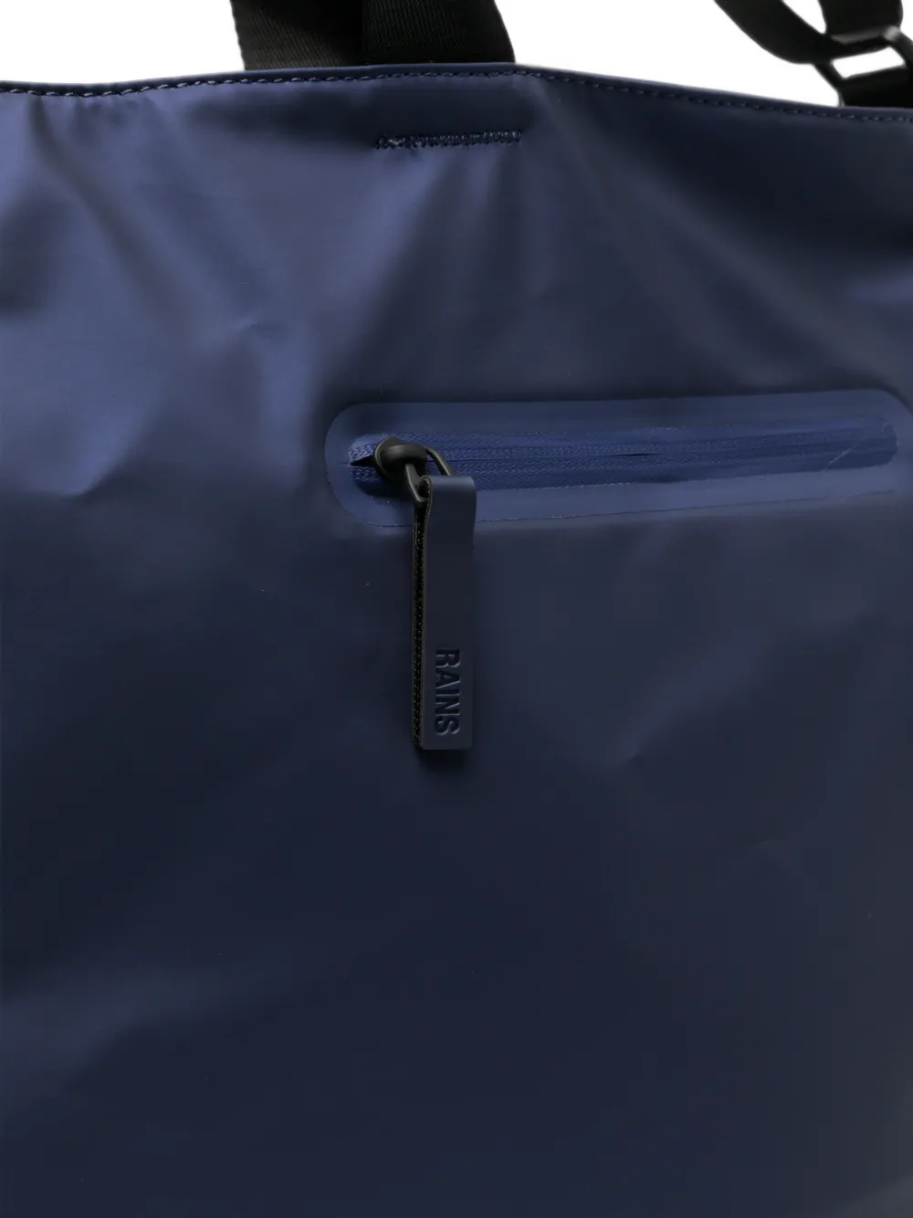 Rains Dash Messenger schoudertas met rits aan de voorkant Blauw