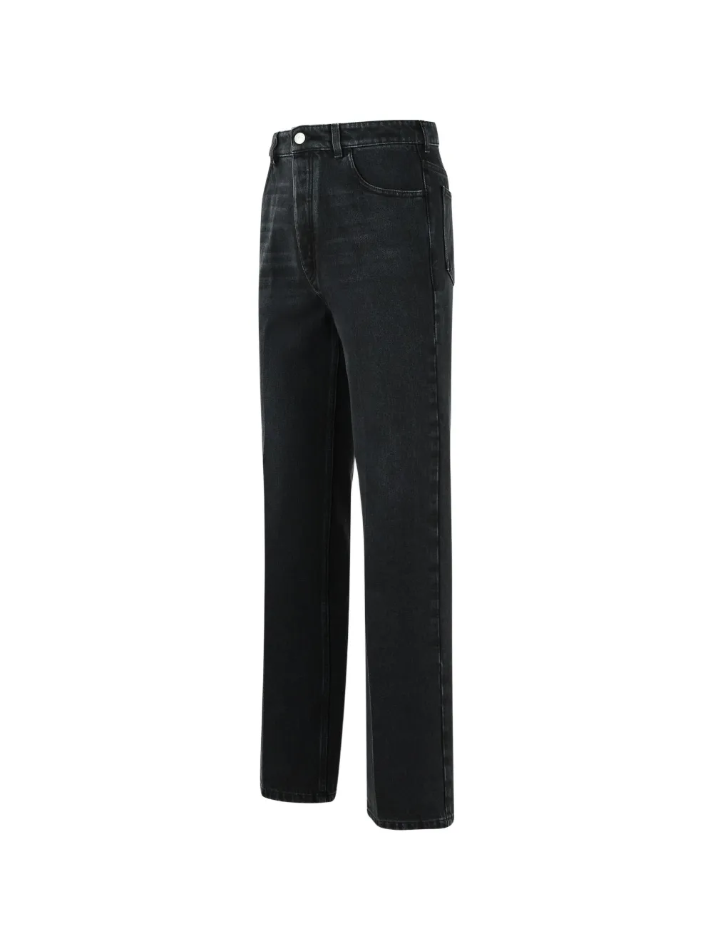 Marni Jeans met logopatch Zwart