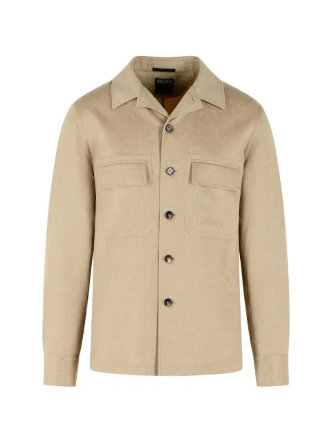 Zegna Alba cashmere overshirt
