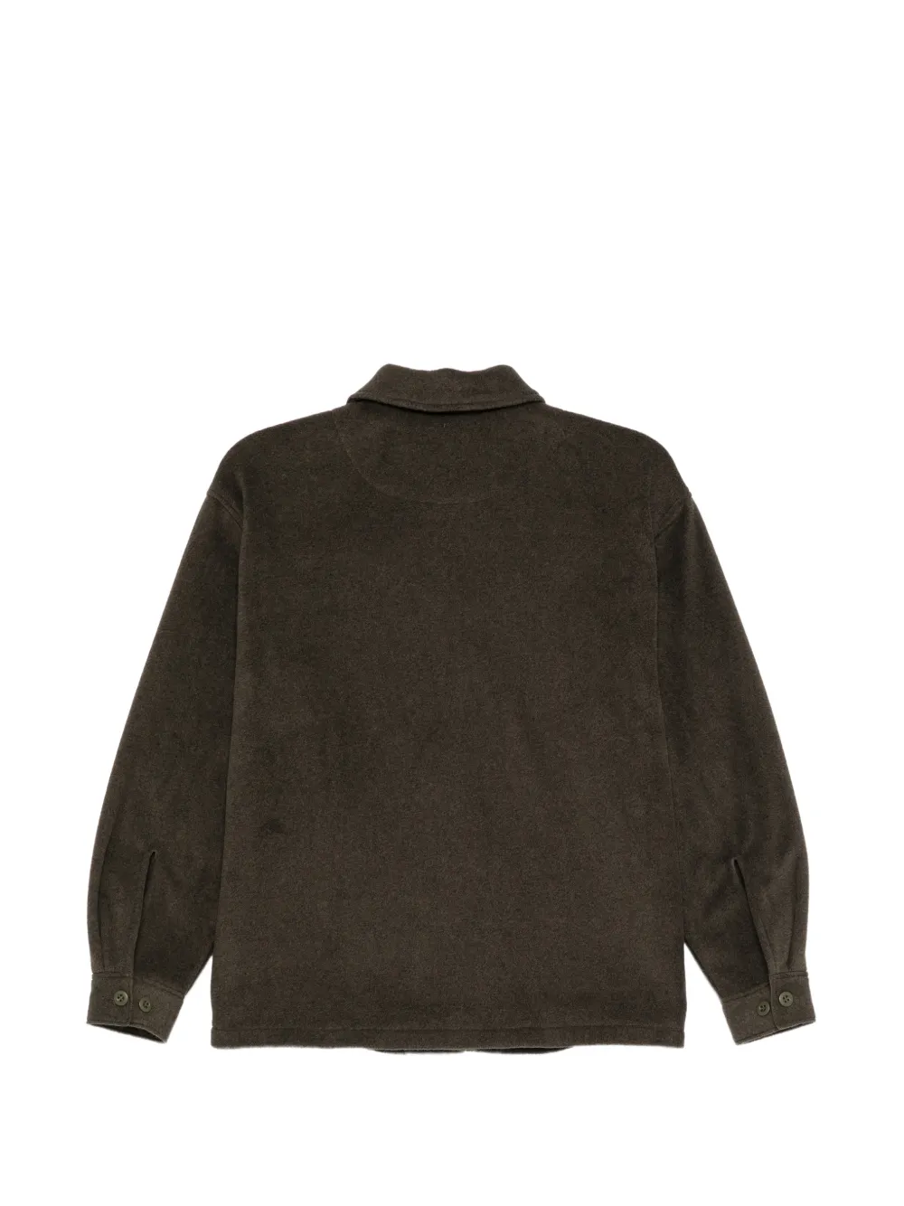 Undercover beaded button-up shirt Groen