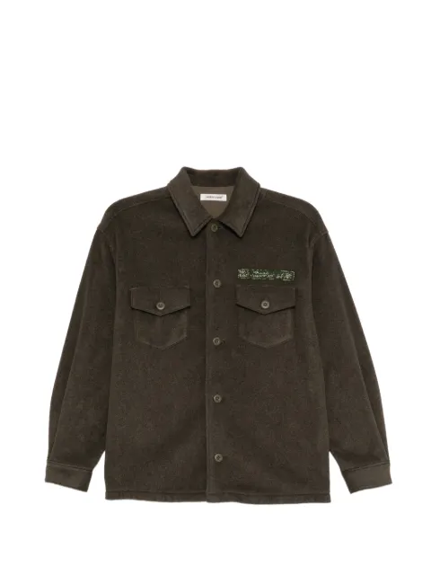 Undercover beaded button-up shirt