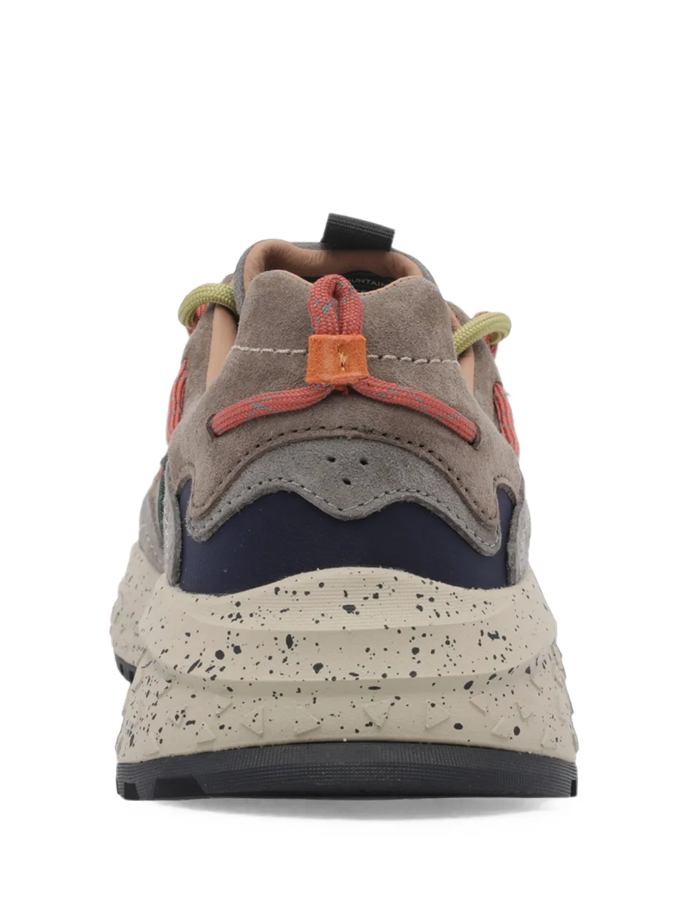 FLOWER MOUNTAIN Yamabushi speckled-sole sneakers Grijs