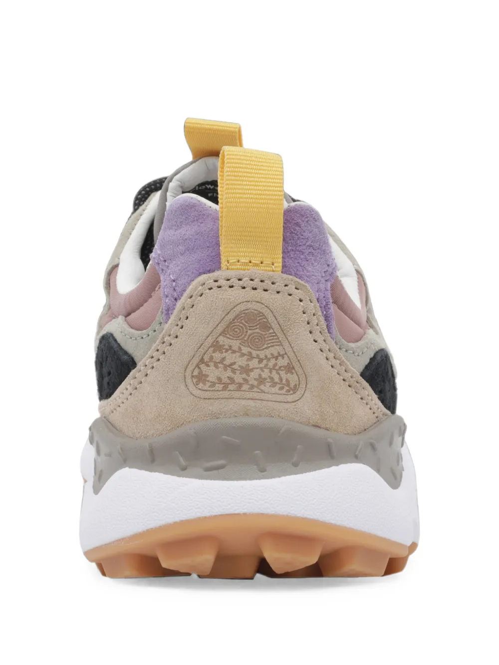 FLOWER MOUNTAIN panelled sneakers Beige