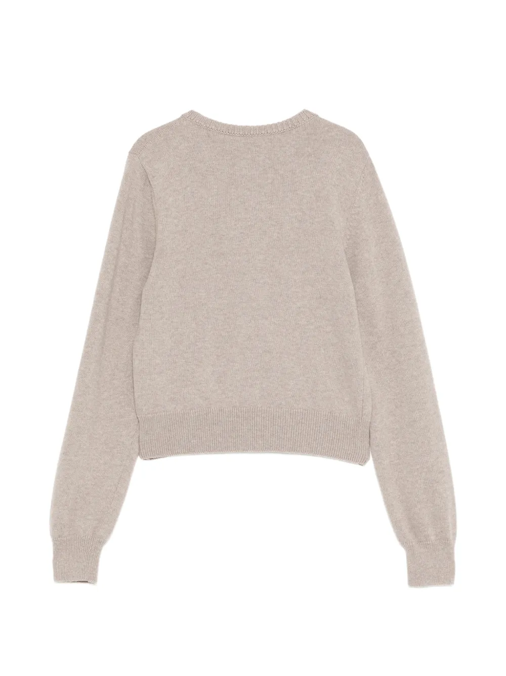 Barrie mismatched-buttons cardigan Beige