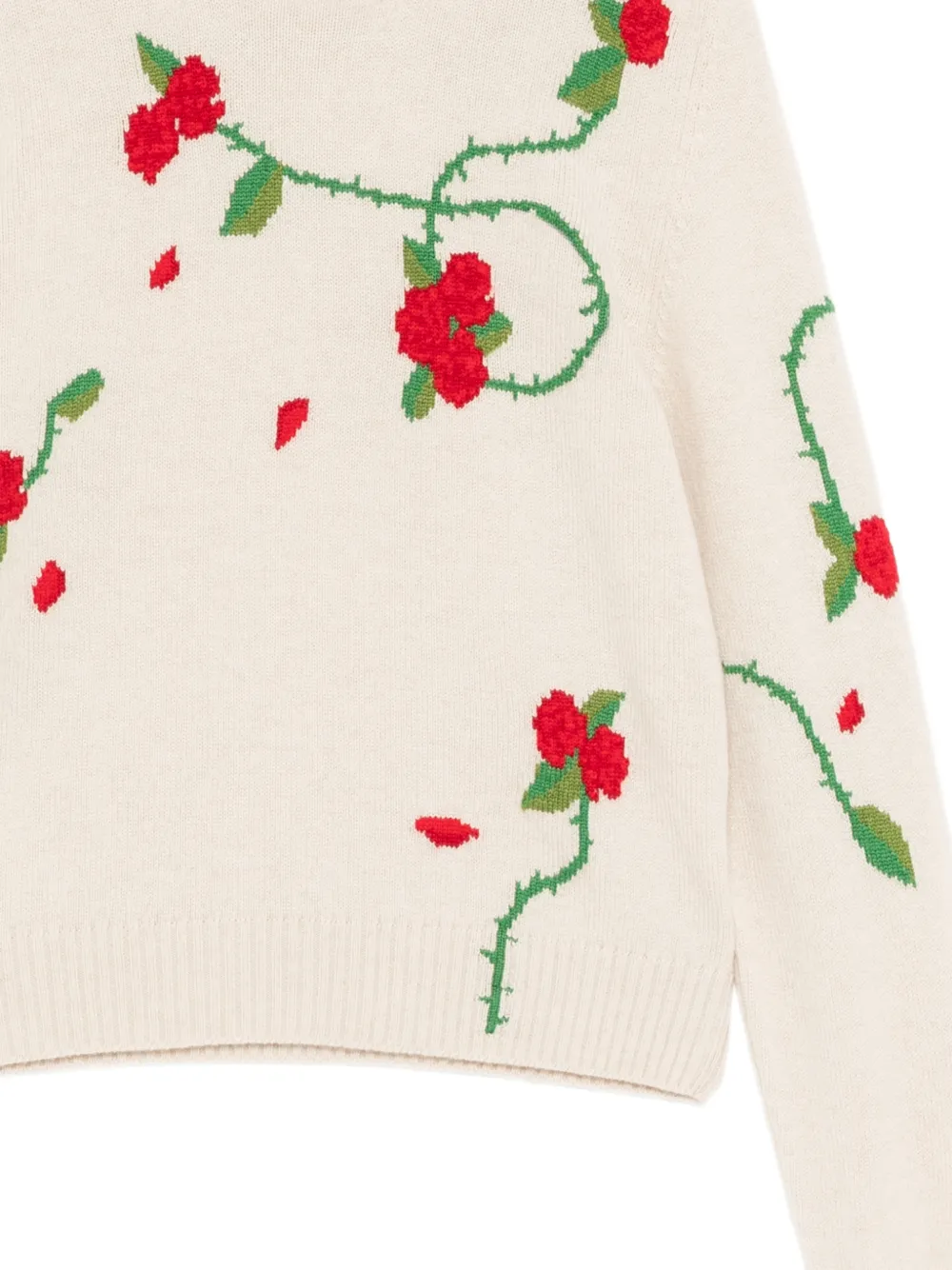 Barrie English Garden sweater Beige