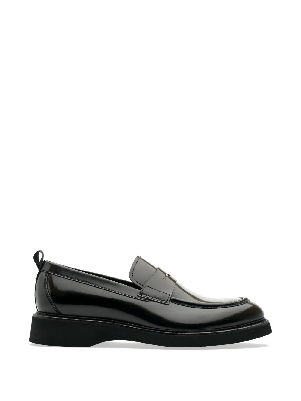 Lottusse Luca leather loafers | Black | Image 1