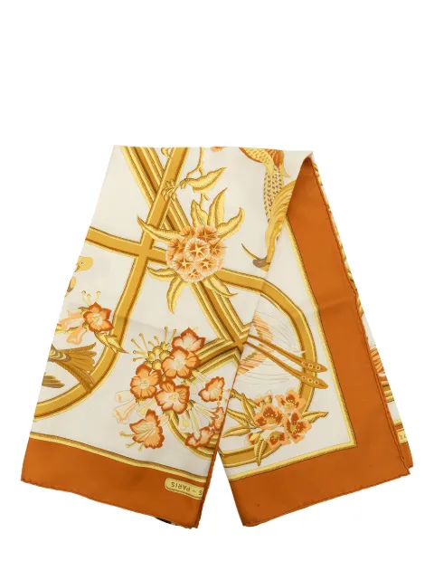 Hermès Pre-Owned 20th Century Caraibes Silk Scarf 90 scarves