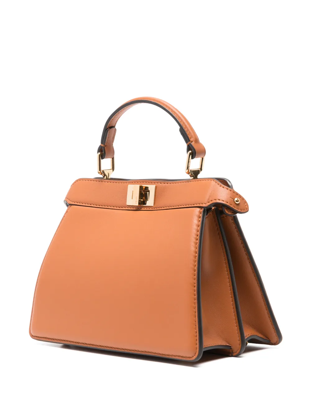 FENDI Peekaboo ISeeU petite bag Bruin