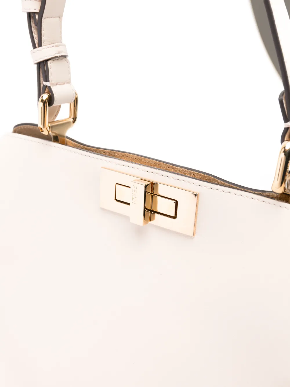 FENDI Peekaboo Soft bag Beige