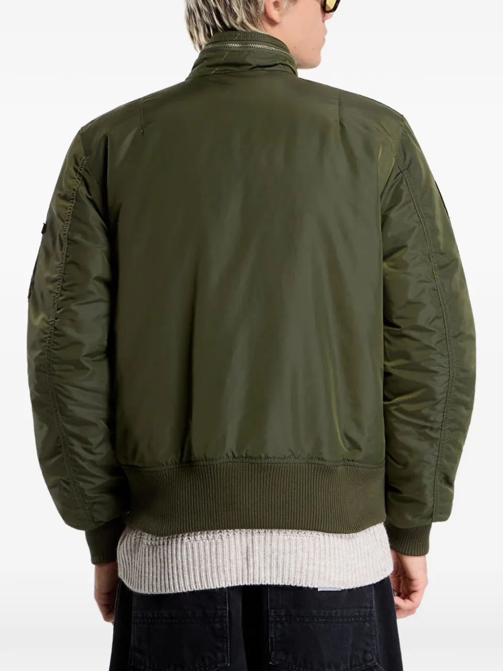Alpha Industries Engine bomberjack Groen