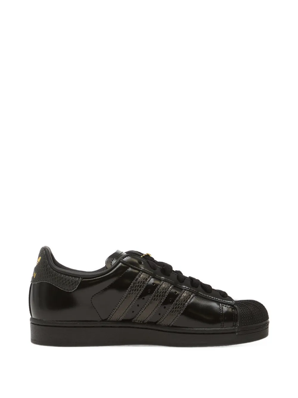 adidas Superstar II snakeskin-effect sneakers - Nero
