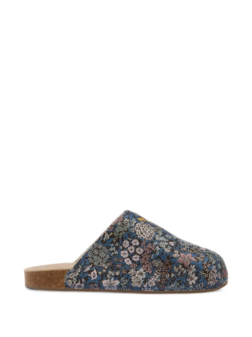Adidas x Liberty London Adimule floral-print mules Blauw