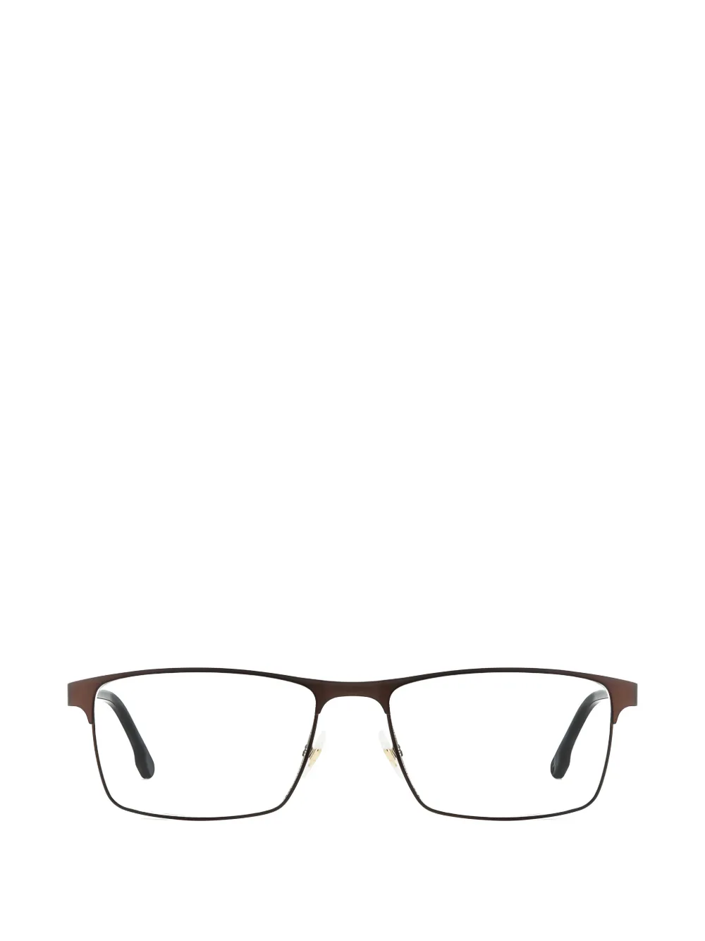 Carrera rectangle-frame glasses - Braun
