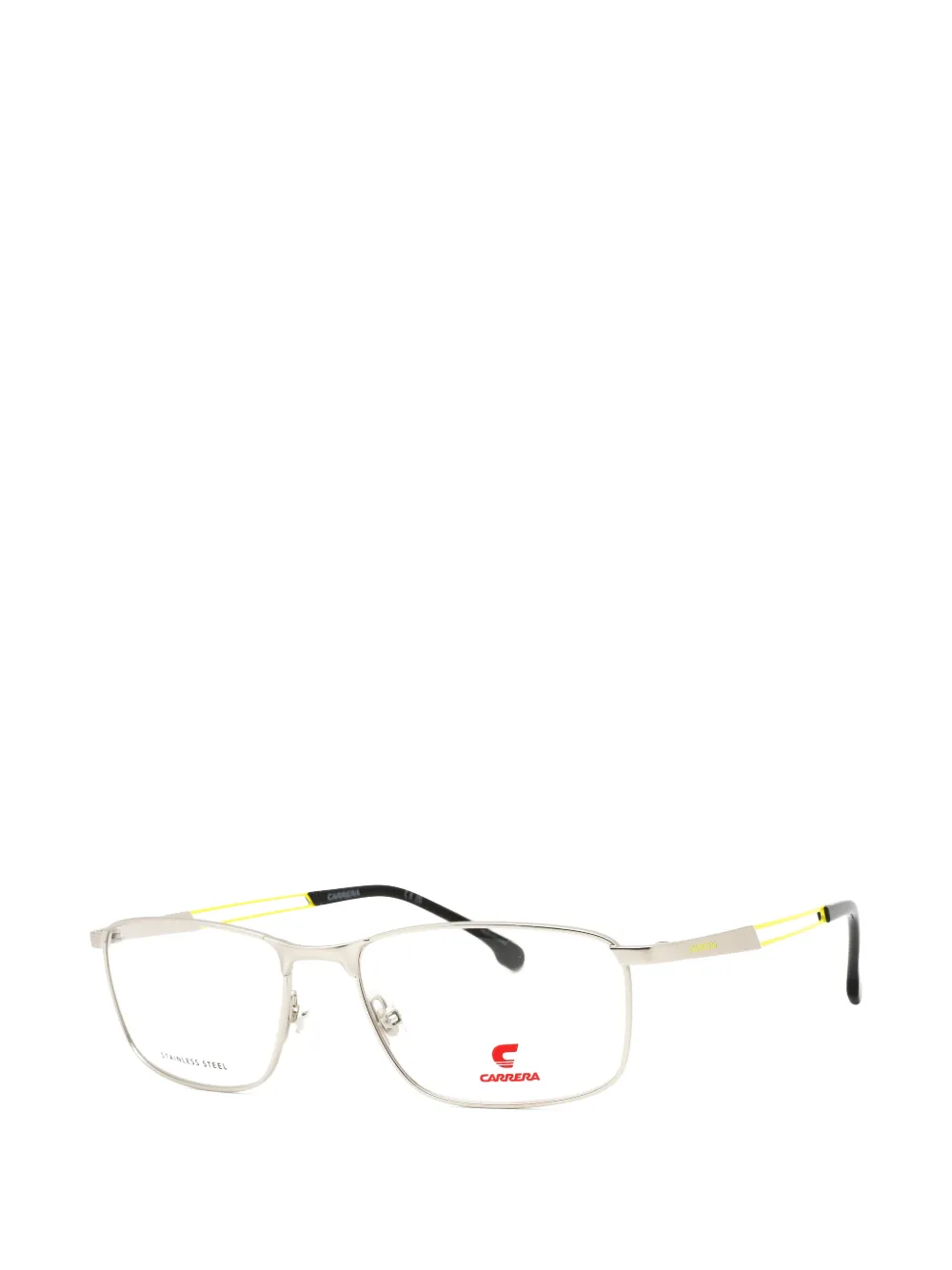 Carrera Bril met rechthoekig montuur Zilver