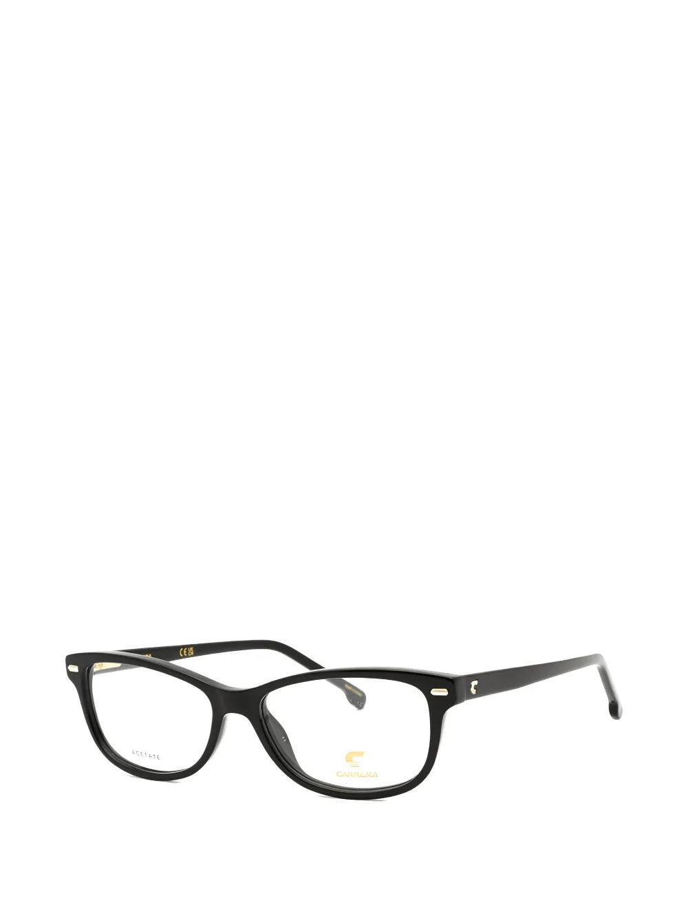 Carrera rectangle-frame glasses Zwart