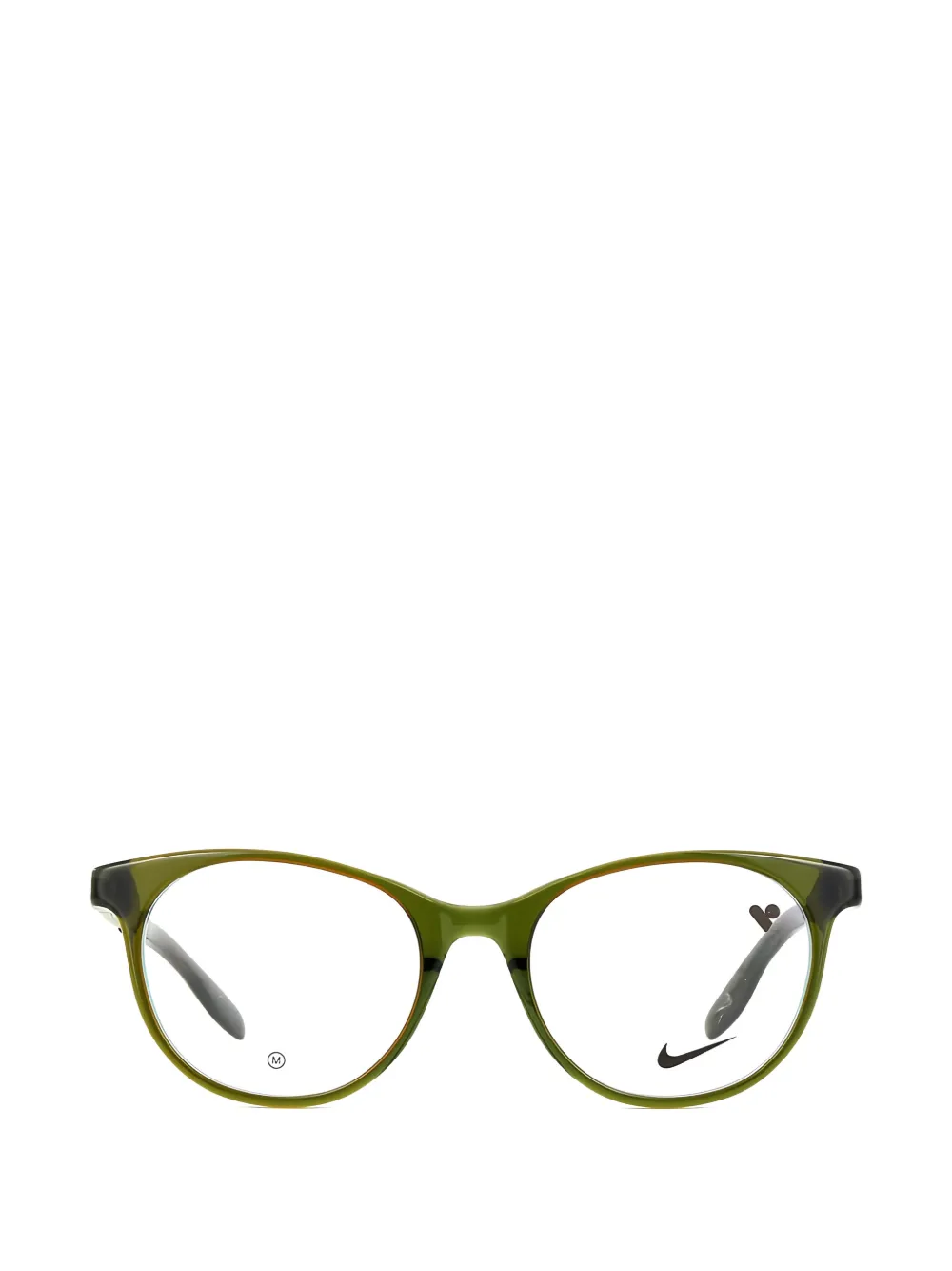 Nike round-frame glasses - Verde