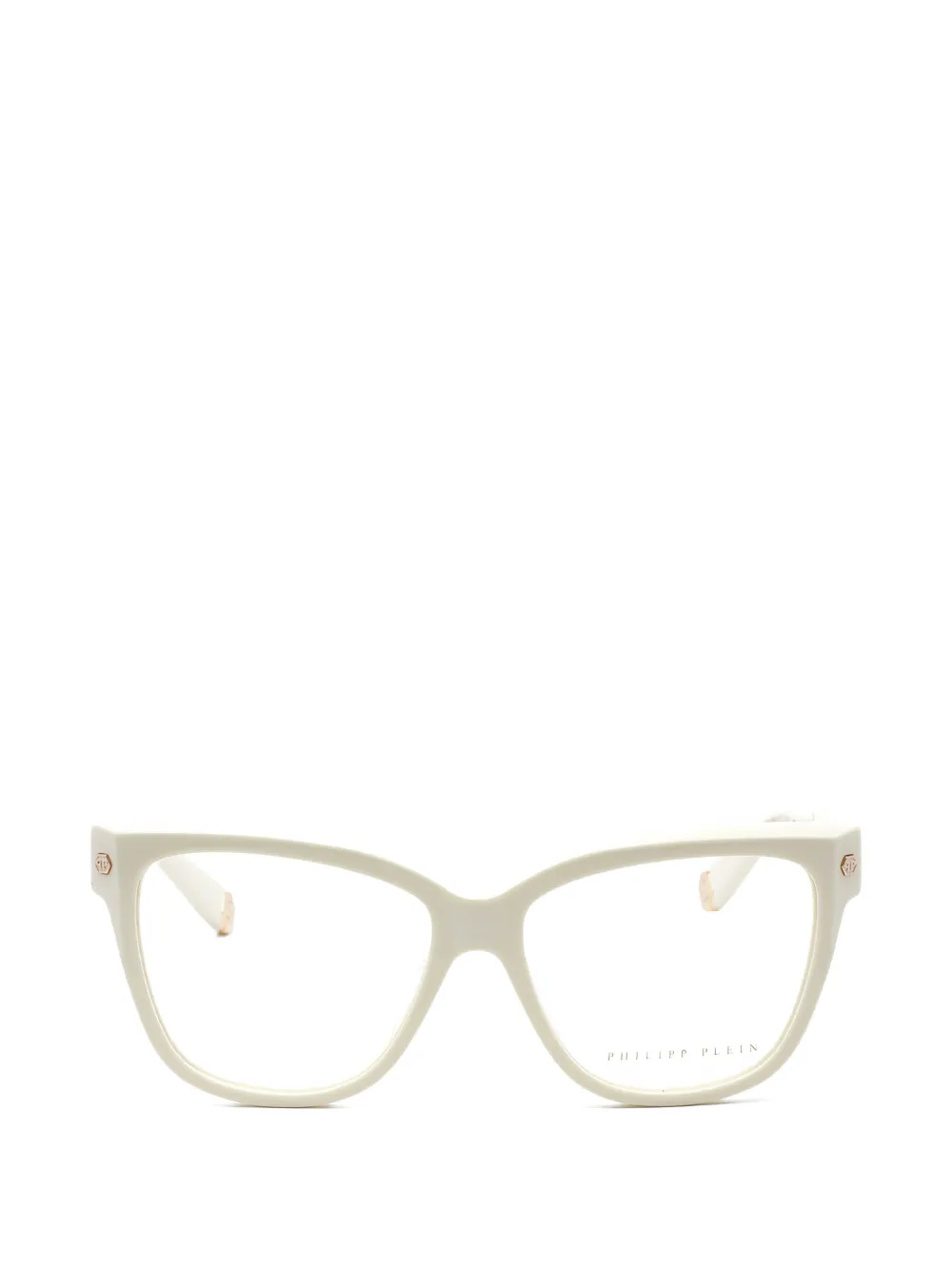 Philipp Plein rectangle-frame glasses - Bianco