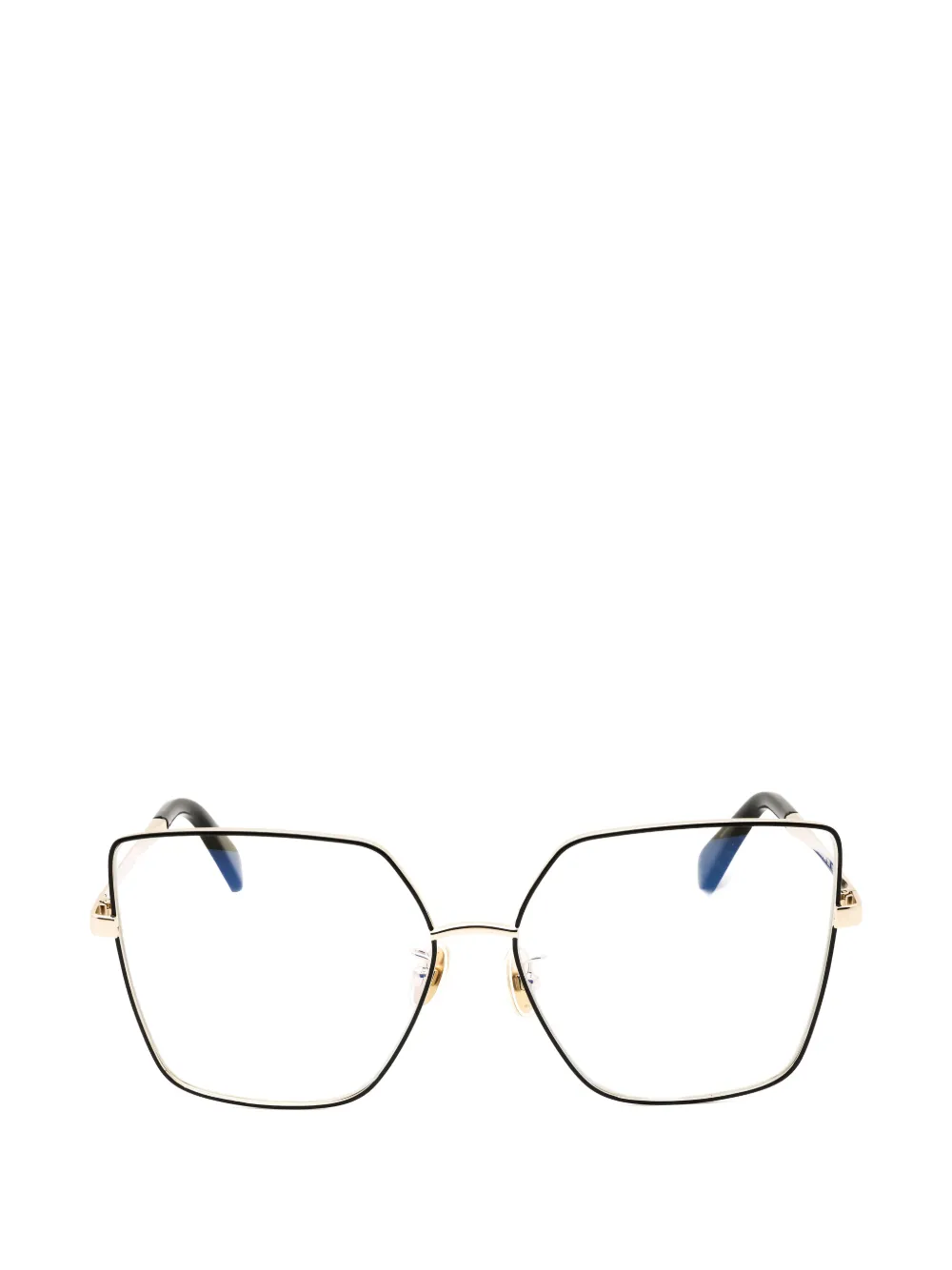 Max Mara geometric-frame glasses - Oro