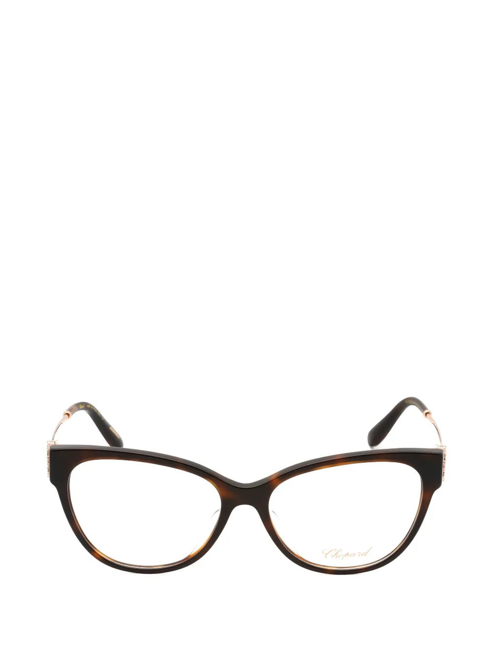 Chopard Cat-eye Frame Glasses In Brown
