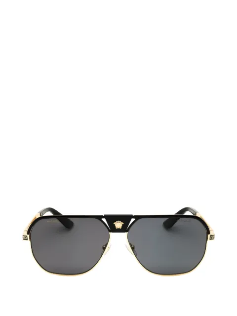 Versace Medusa Greca pilot-frame sunglasses