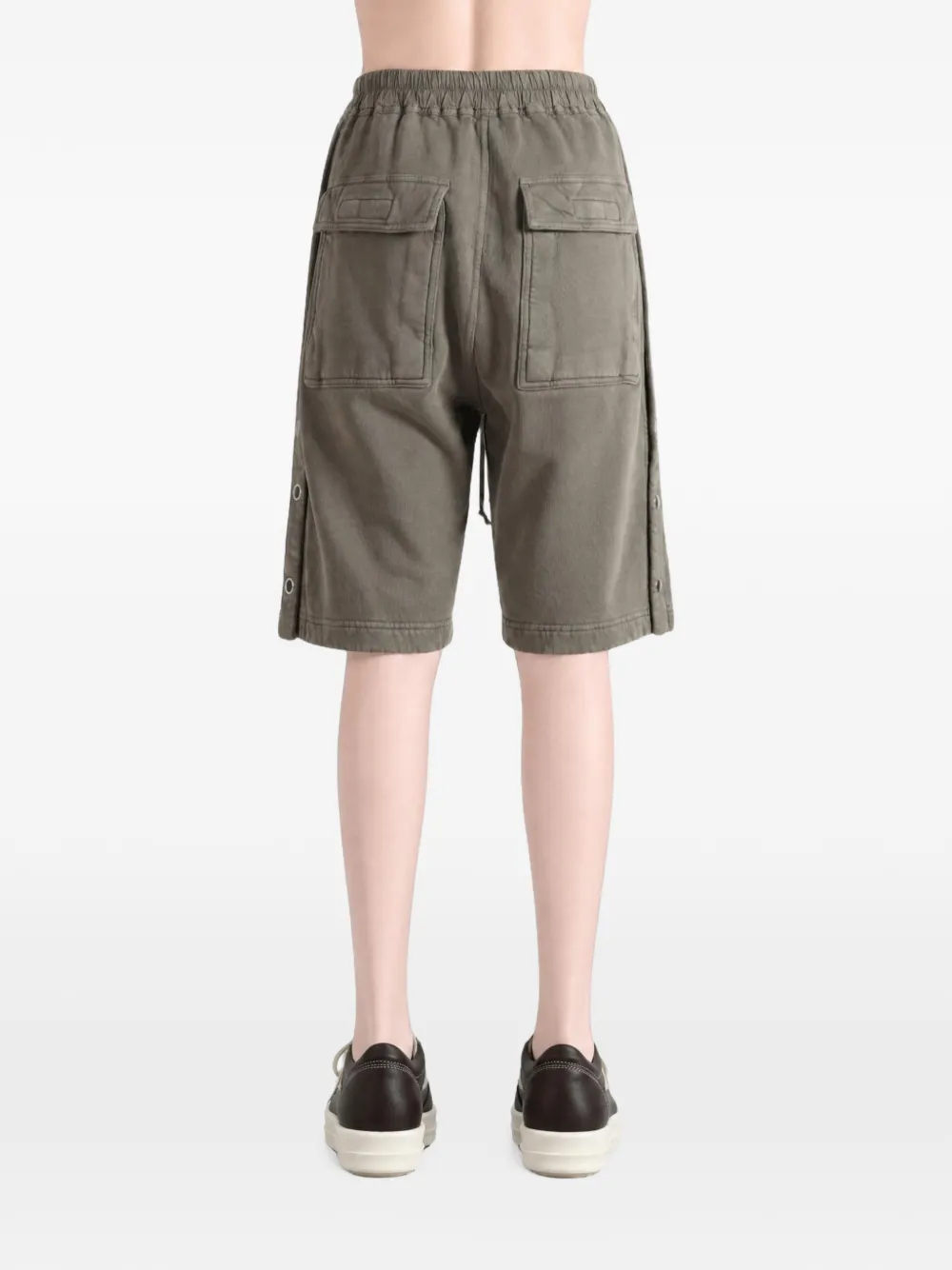 Rick Owens DRKSHDW Shorts met trekkoordtaille Grijs