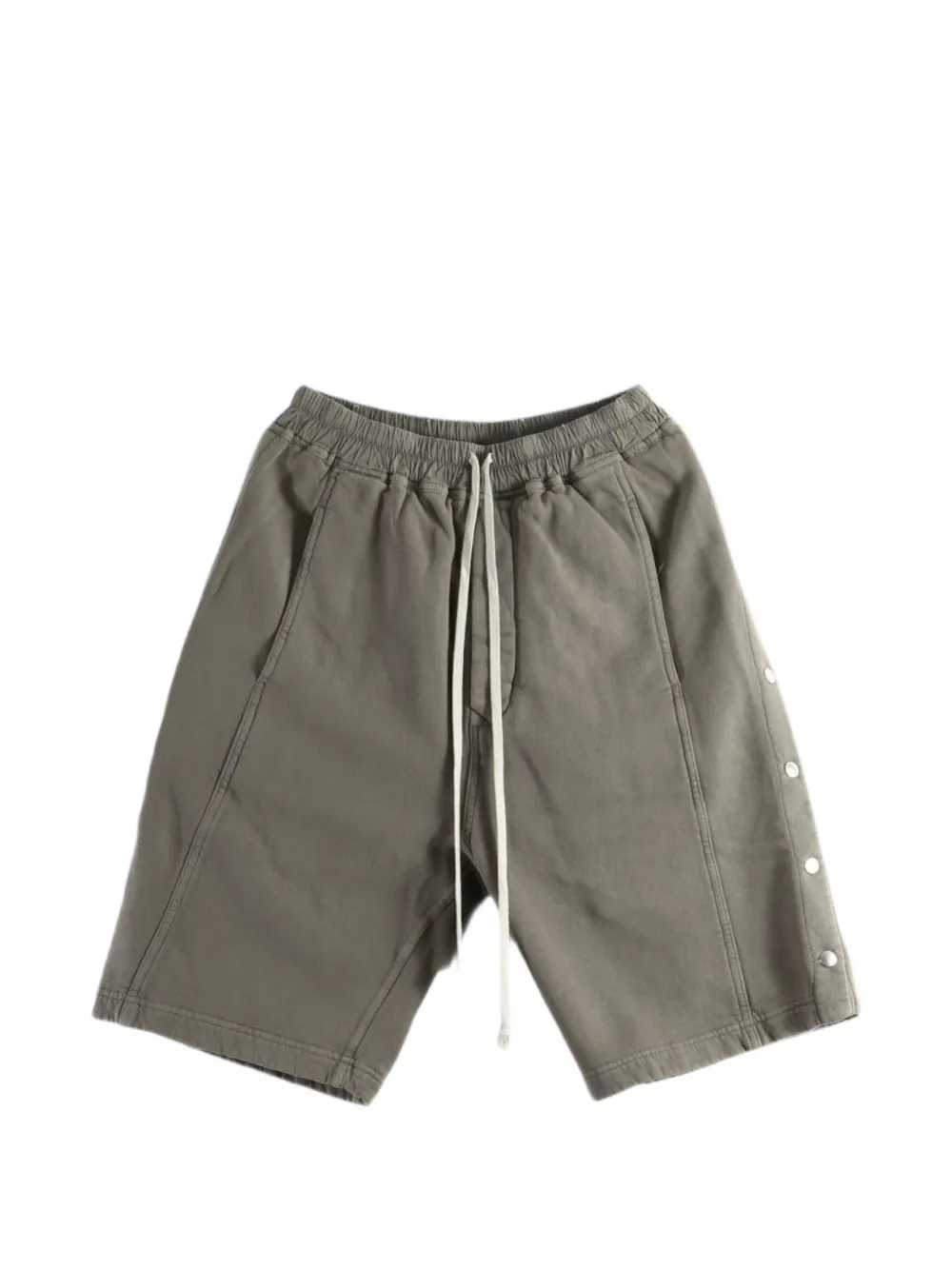 Rick Owens DRKSHDW drawstring-waist knee-length shorts - Grigio