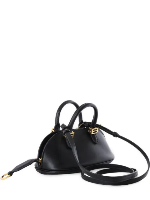 Balenciaga nano Bolero logo-plaque leather tote bag