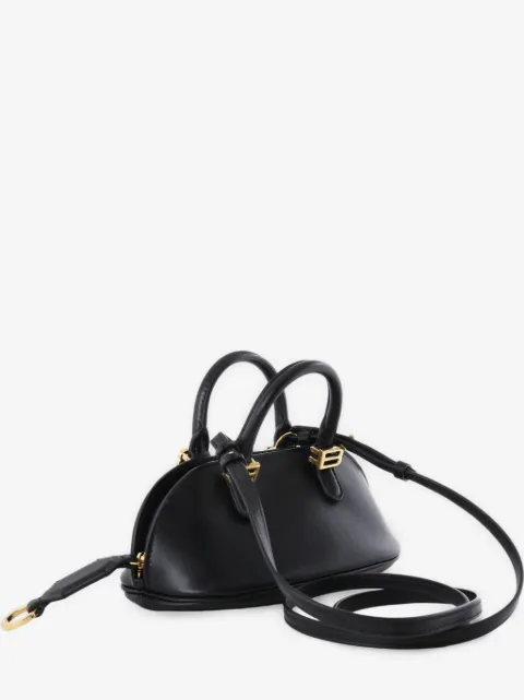 nano Bolero logo-plaque leather tote bag