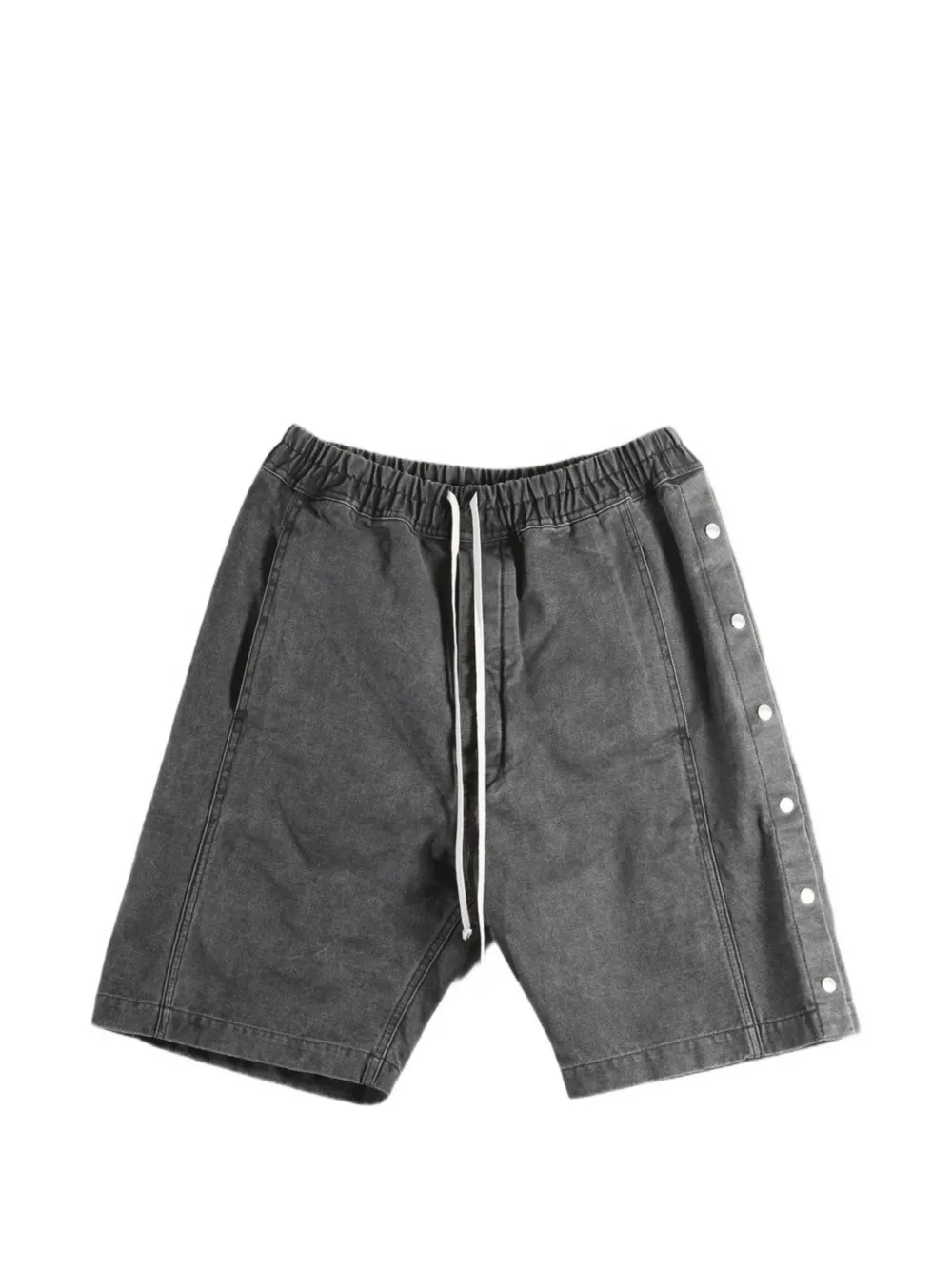 Rick Owens DRKSHDW press-stud drawstring shorts - Noir Rick Owens DRKSHDW press-stud drawstring shorts - Noir