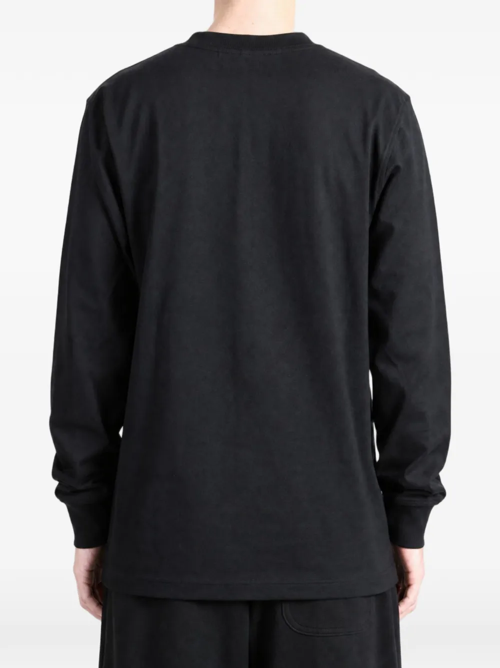 A BATHING APE T-shirt met logoprint Zwart