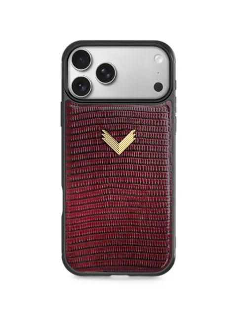 VELANTE iPhone 18 Pro Max-Hülle mit Eidechsen-Effekt