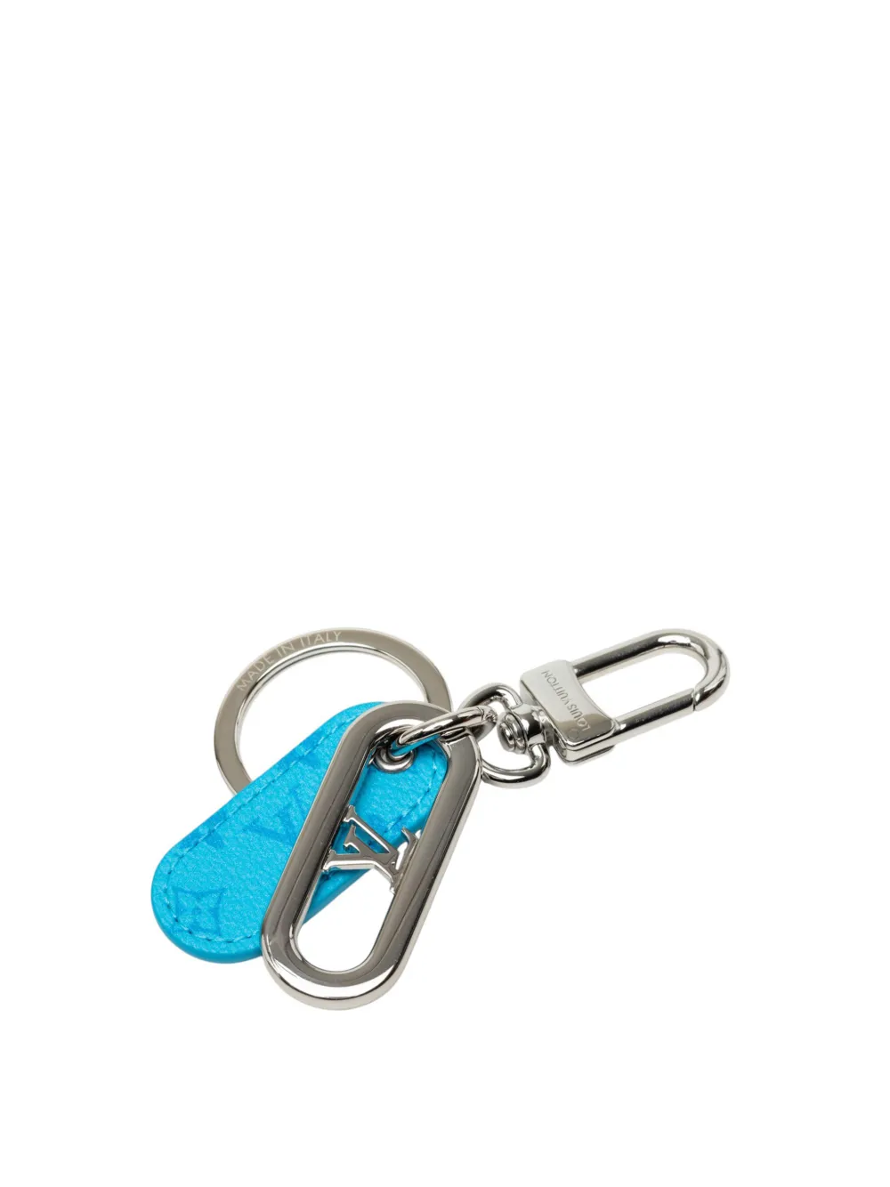 Louis Vuitton Pre-Owned porte-clés et bijou de sac LV Signature (2025) - Bleu