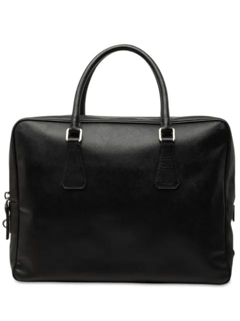 Prada Pre-Owned 2013-2026 Saffiano business bag